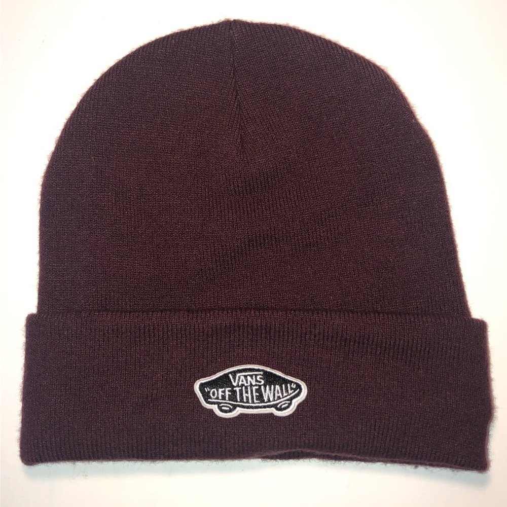 Maroon Vans Beanie